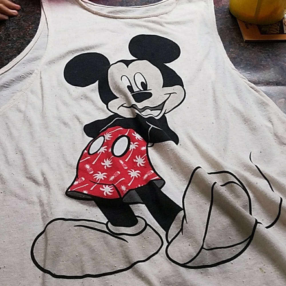 disney mickey mouse tank top